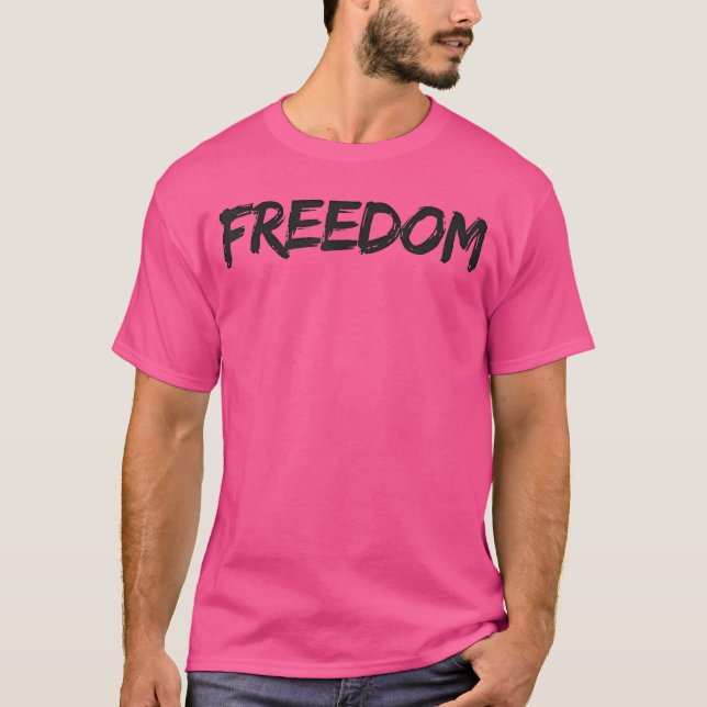 Camiseta Freedom Freedom Tees (Frente)