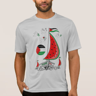 Camiseta Freedom Global Sumud Flotilla Boats para Gaza