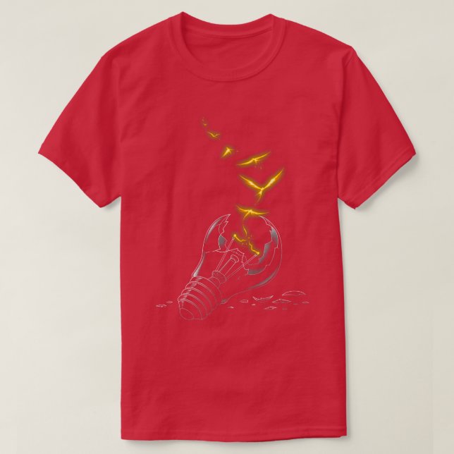 Camiseta Freedom Light Bird (Frente do Design)
