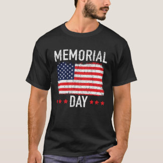 Camiseta Freedom Patriotic Veteran USA Flag American Memori