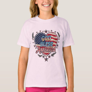 Camiseta Freedom’s Prayer Deus Abençoa a América