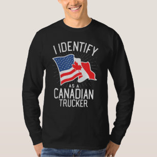 Camiseta Freedom Transport 2022 I Identify As Canadense Tru
