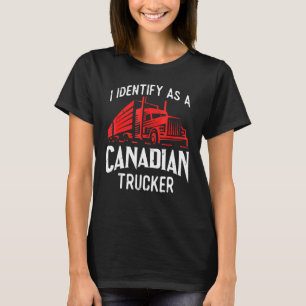 Camiseta Freedom Transport 2022 I Identify As Canadense Tru