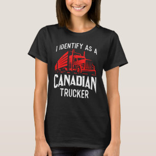 Camiseta Freedom Transport 2022 I Identify As Canadense Tru