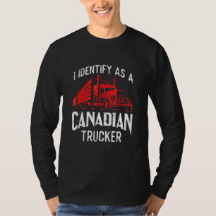 Camiseta Freedom Transport 2022 I Identify As Canadense Tru