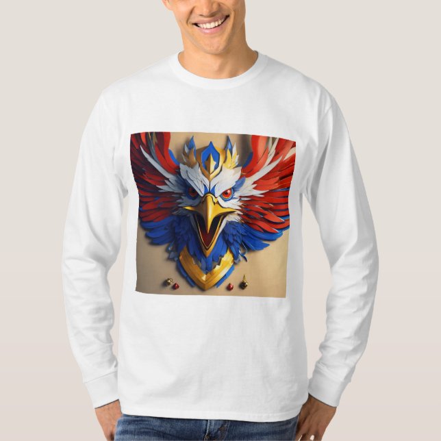 Camiseta "Freedom Wings: Eagle Edition" (Frente)