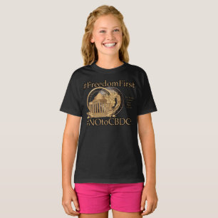 Camiseta #FreedomFirst: Carteira de Liberdade - Abrace a Li