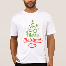 Camiseta Freefit Merry Christmas Sport-Tek Tee | Moisture-W