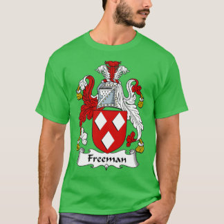 Camiseta Freeman Casaco da Guarda Familiar de Armas