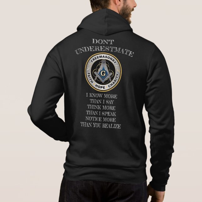 Camiseta Freemason Hoodie (Verso)