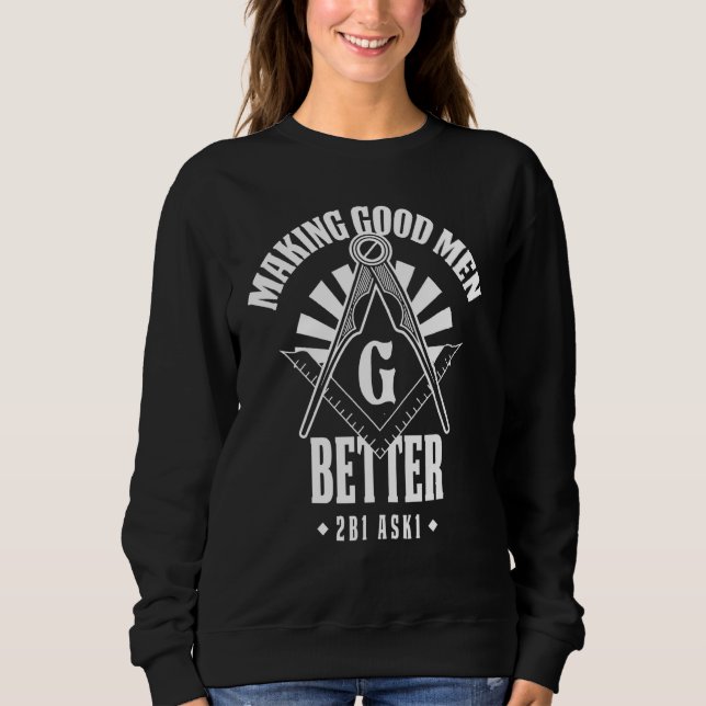 Camiseta Freemason Lodge Masonic 2b1ask1 Fazer Mason Good (Frente)