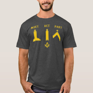 Camiseta Freemason Mee Part Mason Masonic Day