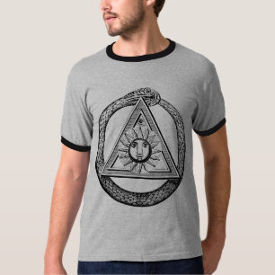 Camiseta Freemasonry Todos Vendo Símbolo Masônico Olho