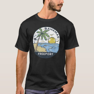 Camiseta Freeport Bahamas Vintage