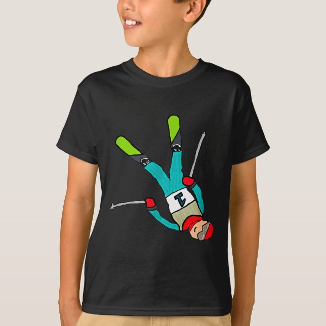 Camiseta Freestyle skiing  (Frente)