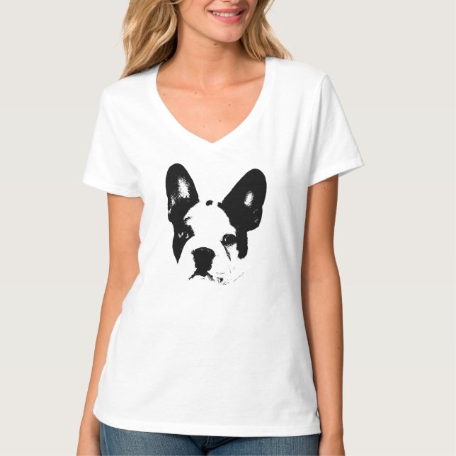 Camiseta French Bulldog Face (Frente)