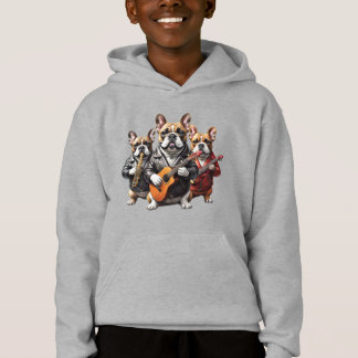 Camiseta French Bulldog Französische Bulldogge Musiker