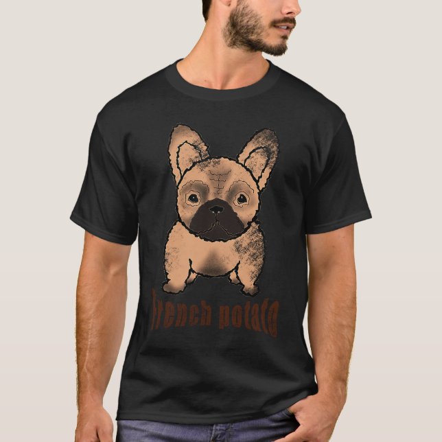 Camiseta French Bulldog French Potato (Frente)