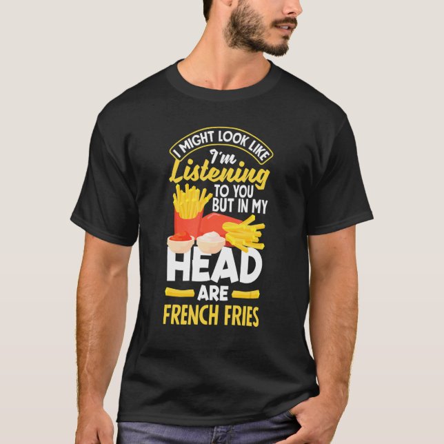 Camiseta French Fries Potato Fries French Fry (Frente)