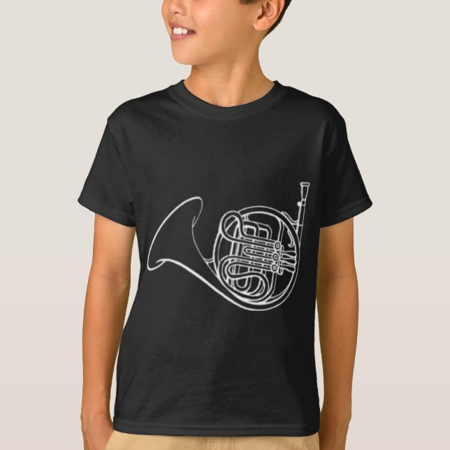 Camiseta french_horn_white.png (Frente)