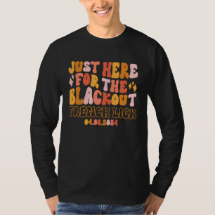 Camiseta French Lick Indiana Só Estou Aqui Para O Apagão 04