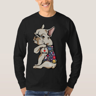 Camiseta Frenchie Eu Amo A Mãe Francês Engraçado