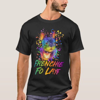 Camiseta Frenchie Fo Layf Rescue Dog Bulldog Francês Adotad