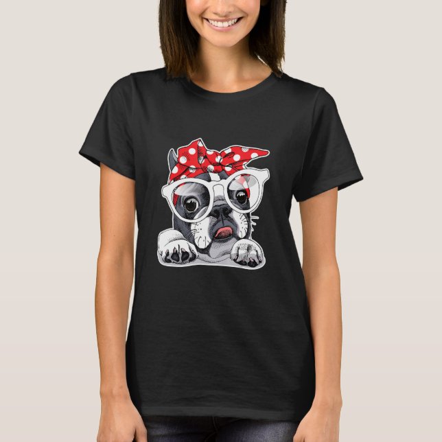 Camiseta frenchie french bulg frenchie mãe cachorrinho (Frente)