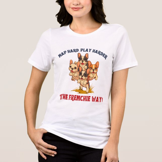 Camiseta Frenchie French Bulldog Dog (Frente)