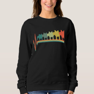 Camiseta Frenchie French Bulldog Lover Heartbeat Retro
