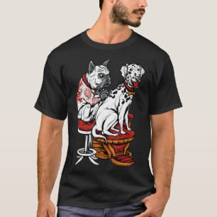 Camiseta Frenchie Frenchie Pug Dalmatic French Buldol T