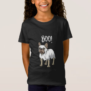 Camiseta Frenchie Ghost Costume Funny Bulldog Halloween