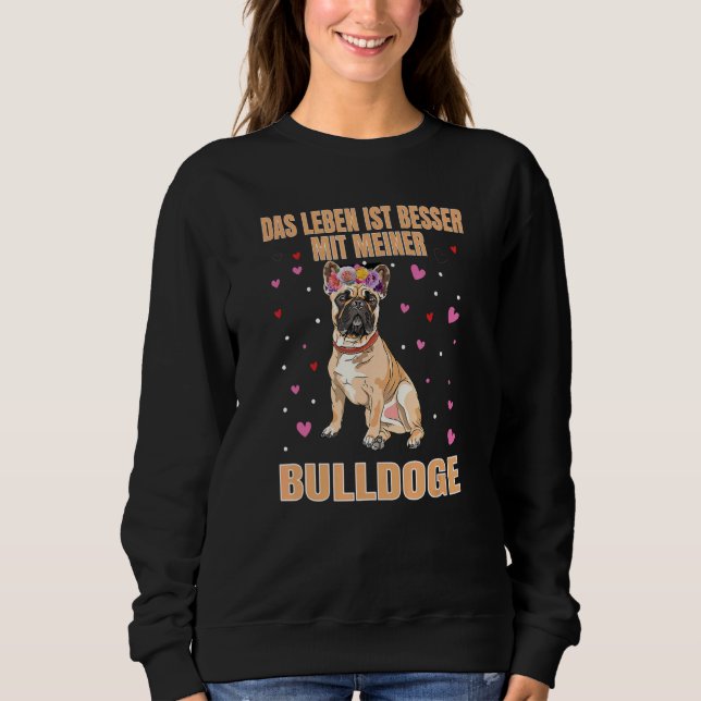 Camiseta Frenchie Glitter French Bulldog Holster (Frente)