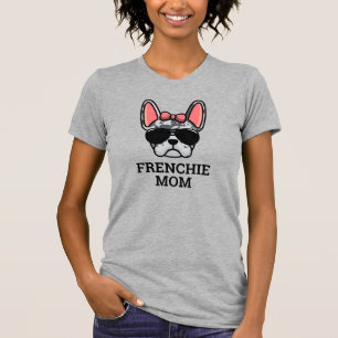 Camiseta Frenchie Mãe Blue Merle Female Buldogue Francês