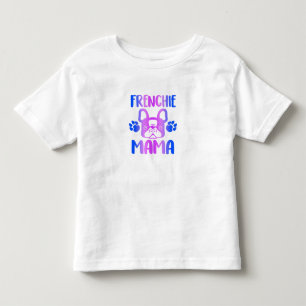 Camiseta Frenchie Mama Bulldog Para Cachorro Mãe Pele Mam
