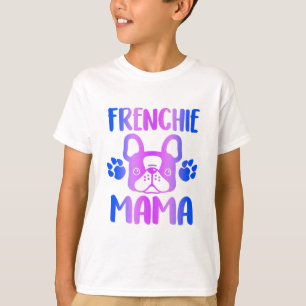 Camiseta Frenchie Mama Bulldog Para Cachorro Mãe Pele Mam