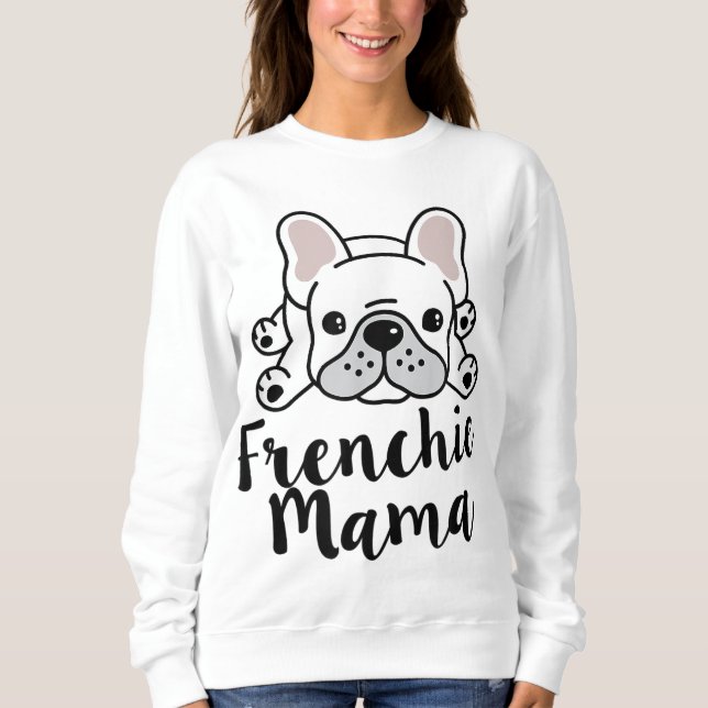 Camiseta Frenchie Mama French Bulhdog Mãe (Frente)