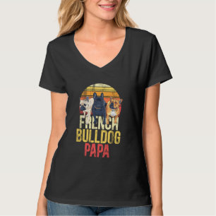 Camiseta Frenchie Papa French Buldogue