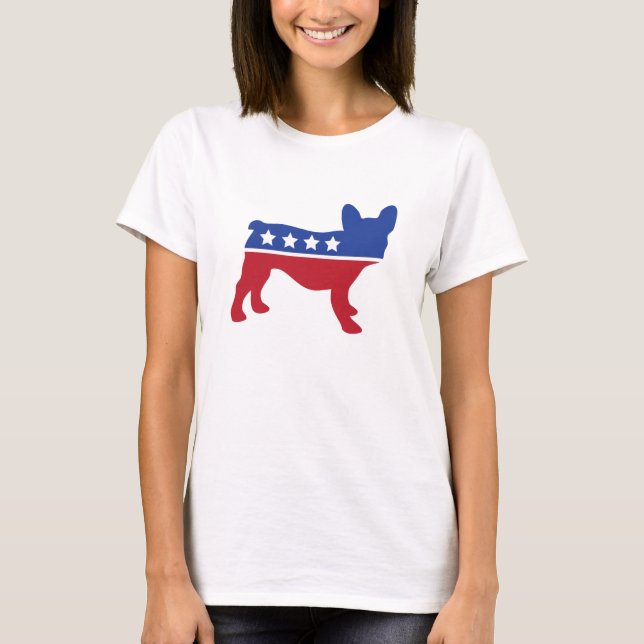Camiseta Frenchie político (Frente)
