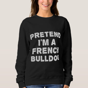 Camiseta Frenchie Pretende-Me Um Buldogue Francês Halloween