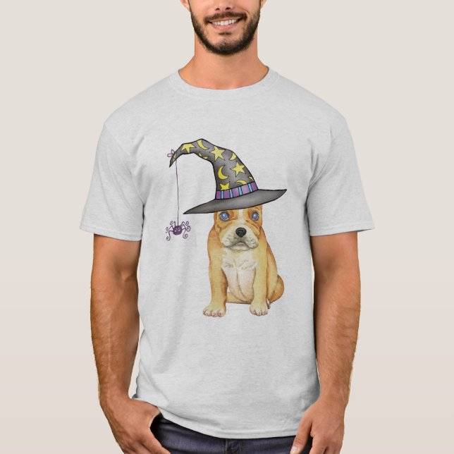 Camiseta Frenchie Witch (Frente)