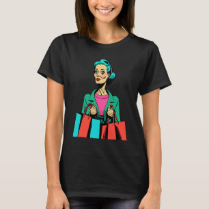 Camiseta Frenesi de Compras Pop Compras Mãe 2