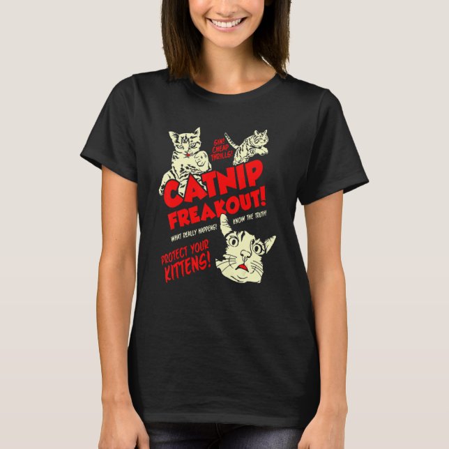 Camiseta Frenesi de Erva de Gato (Frente)