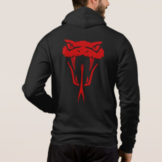 Camiseta Frente Cobra Vermelha Extrema Unisex Zip-Up