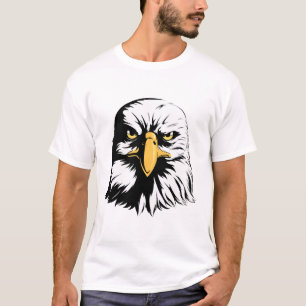 Camiseta Frente da Cabeça de Águia