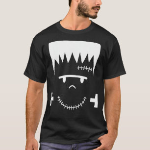 Camiseta Frente de Dia de as Bruxas engraçado Frankenstein