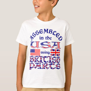 Camiseta Frente de Peças Britânicas