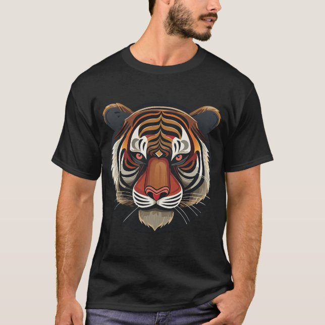 Camiseta Frente de Tigre (Frente)