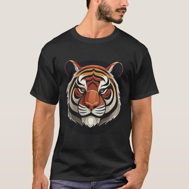 Camiseta Frente de Tigre (Frente)