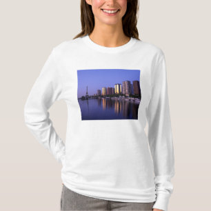 Camiseta Frente do Sena e Torre Eiffel, Paris, França